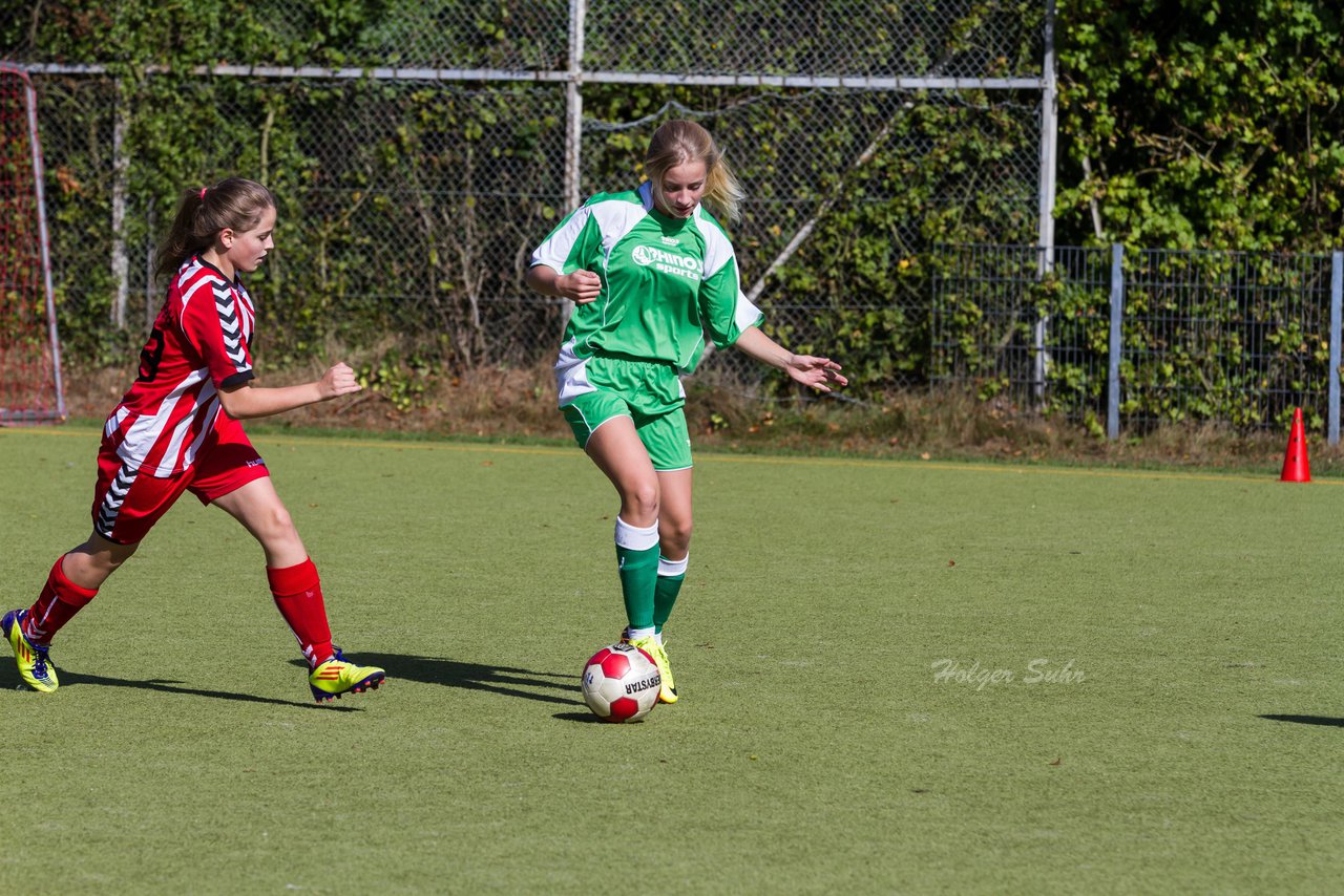 Bild 197 - C-Juniorinnen Kaltenkirchener TS - TuS Tensfeld : Ergebnis: 7:0